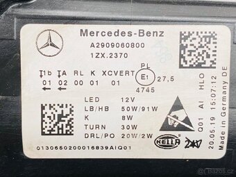 Mercedes GT W209 led multibeam světla - 10