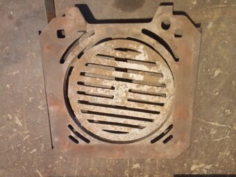 Dvířka kamen, otočný rošt, noha - 10