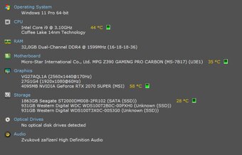Herní PC – i9-9900 / RTX 2070 SUPER / 32 GB RAM / 2TB SSD - 10