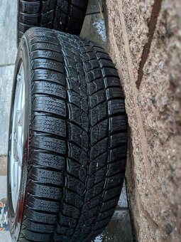 ALU disky Renault 5x108 zimní pneu Dunlop/Barum 205/55R16 - 10