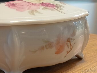 PORCELÁNOVÁ DÓZA NA ŠPERKY PHILIPPE DESHOULIERES FRANCIE - 10