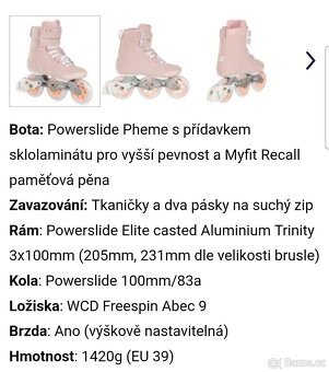 Powerslide Pheme pink 100 - 10