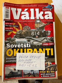 Válka, Vojska, Bitvy, 1./2. světová, Zbraně aj. - 10