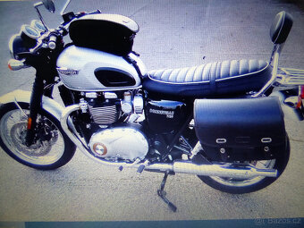 Brašny + opěrka na Triumph bonneville - 10