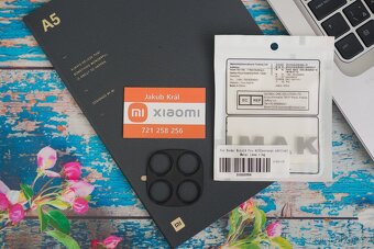 Kovová krytka na zadní fotoaparát Xiaomi, Redmi, Poco - 10