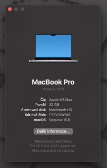Apple MacBook Pro 14" M1 MAX 32GB 1TB SSD 2021 - 10