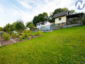 Prodej zahrady 349 m² se zděnou chatou, Vimperk - 10