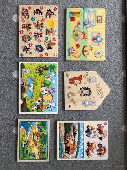 Dětské hry a hračky - dřevěné / montessori - 10