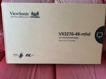 Monitor 4K 32“ ViewSonic VX3276-4K-MHD, 3840x2160, VA panel - 10