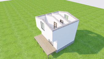 Dum 6×6 na patro ze SIP panelů - 10