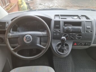 VW Transporter T5 1.9TDI, 75kW, r.v.07, 9 míst, klima - 10