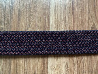 Nový pánský pružný opasek BANDI - vínový, L/XL - 10