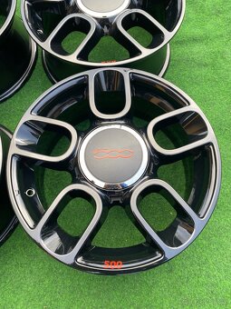 ALU KOLA FIAT 500 4X98 R15’ BLACK EDITION - 10