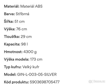 Gino Rossi kufr - 10