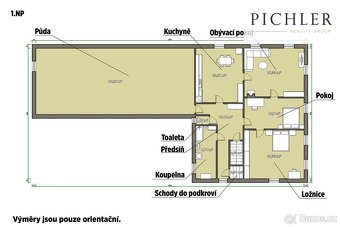 Prodej rodinného domu 355 m², pozemek 1760 m², Čachrov - 10