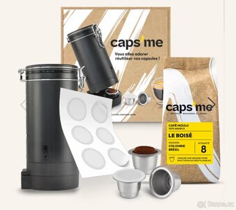 Znovuplnitelné kapsle kompatibilní s Nespresso - 10