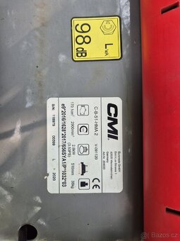 Motorová sekačka CMI s pojezdem. - 10