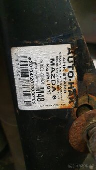 Mazda 6 r.v 2007 veškeré ND, Stříbrná met. - 10