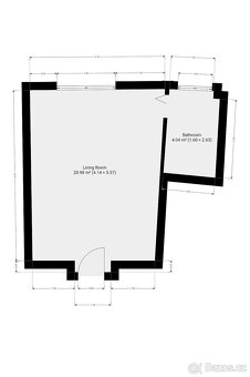Pronájem bytu 1+kk, Michelská, Michle, 13800Kč/měs, 25 m2 - 10