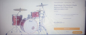 PEARL MASTERS MAPLE CUSTOM MMX 24 10 12 14 - 10