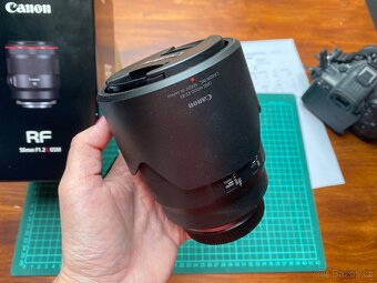 CANON RF 50 mm f/1,2 L USM – TOP STAV – zaruka do 23.1.2026 - 10