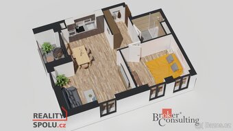 Prodej, byty/2+kk, 53.73 m2, Československé armády 309/101, - 10