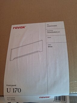 Nová obdelníková vana Ravak Vanda II 170x70 - 10