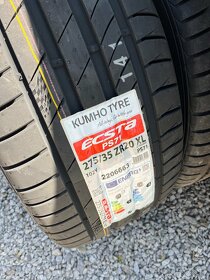 ALU kola orig. BMW 10,5 / 9,5 x 20 + nové pneu Kumho 275/35 - 10