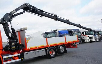 Scania G 410 - 6x2 - Valník + HR-HIAB 244 EP-5 – EURO 6 - 10