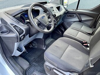 Ford Transit Custom 2.2tdci/74kw, L1H1, 3 místa, pěkný stav - 10