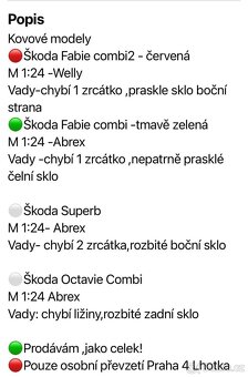 Kovové modely Škodovek - 10