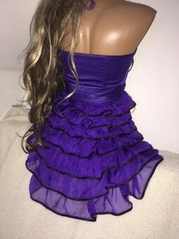 spolecenske# volany #korzetovesaty# plesove# fialove - 10