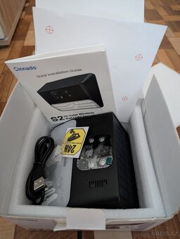 Cinnado S2 černá 2K 3MP solární bezpečnostní kamera - 10