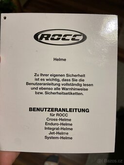 Moto integrální přilba helma Rocc 380 2XS/52 černá - 10