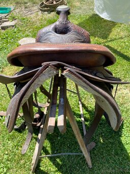 Westernové sedlo americké , nutná oprava - 10