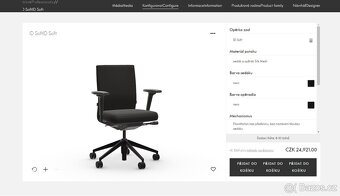 Kancelářská židle - Vitra ID Soft pc 22 500,- - 10