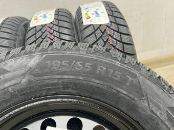 195/65R15 škoda scala 6x15 5x100 ET35 zimní pneu 2025 - 10