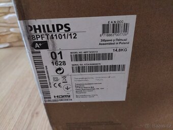 TELEVIZE PHILIPS + ORIGINÁL OVLADAČ - úhlopříčka 121cm - 10