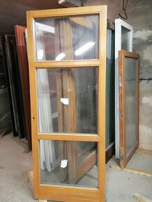 Prodám dřevěné okno dvojskla ditherm fix - 10