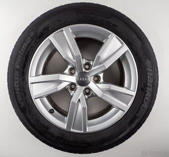 Audi A4 - Originání 16" alu kola - Letní pneu - 10