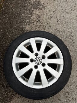 Alu kola VW 16" – originál 7Jx16 ET45, 5×112 - 10