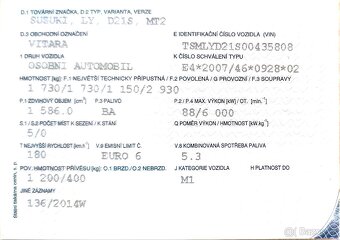 Vitara 1,6 benzín 2018 - 10