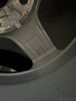 5x112 R15 6J ET43 Volkswagen + 195/65 R15 zimné - 10