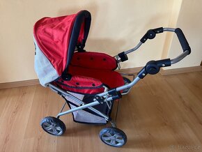 kočárek na panenky Bino doll pram - 10