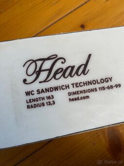 Dámské lyže HEAD POWER ONE 163 cm / TOP STAV - 10