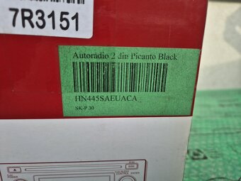 autorádio 2din s CDMP3 , USB Kia Picanto HN445SAEUACA - 10