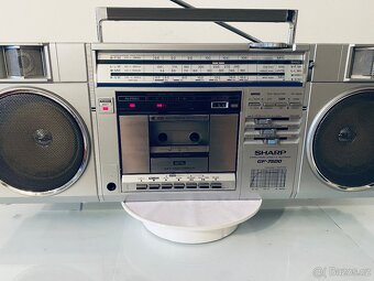 Radiomagnetofon Sharp GF 7500, 80.léta - 10