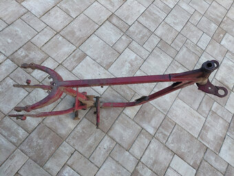 Jawa CZ 175 kyvacka - ram s krkem rizeni - 10