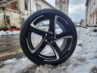 zimní Alu kola disky Shark 5x112 8jx19 et75 pneu m - 10