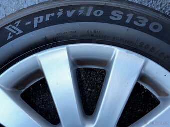 Original ALU kola VW Milwaukee 16" 7J ET45 + 205/55/R16 - 10